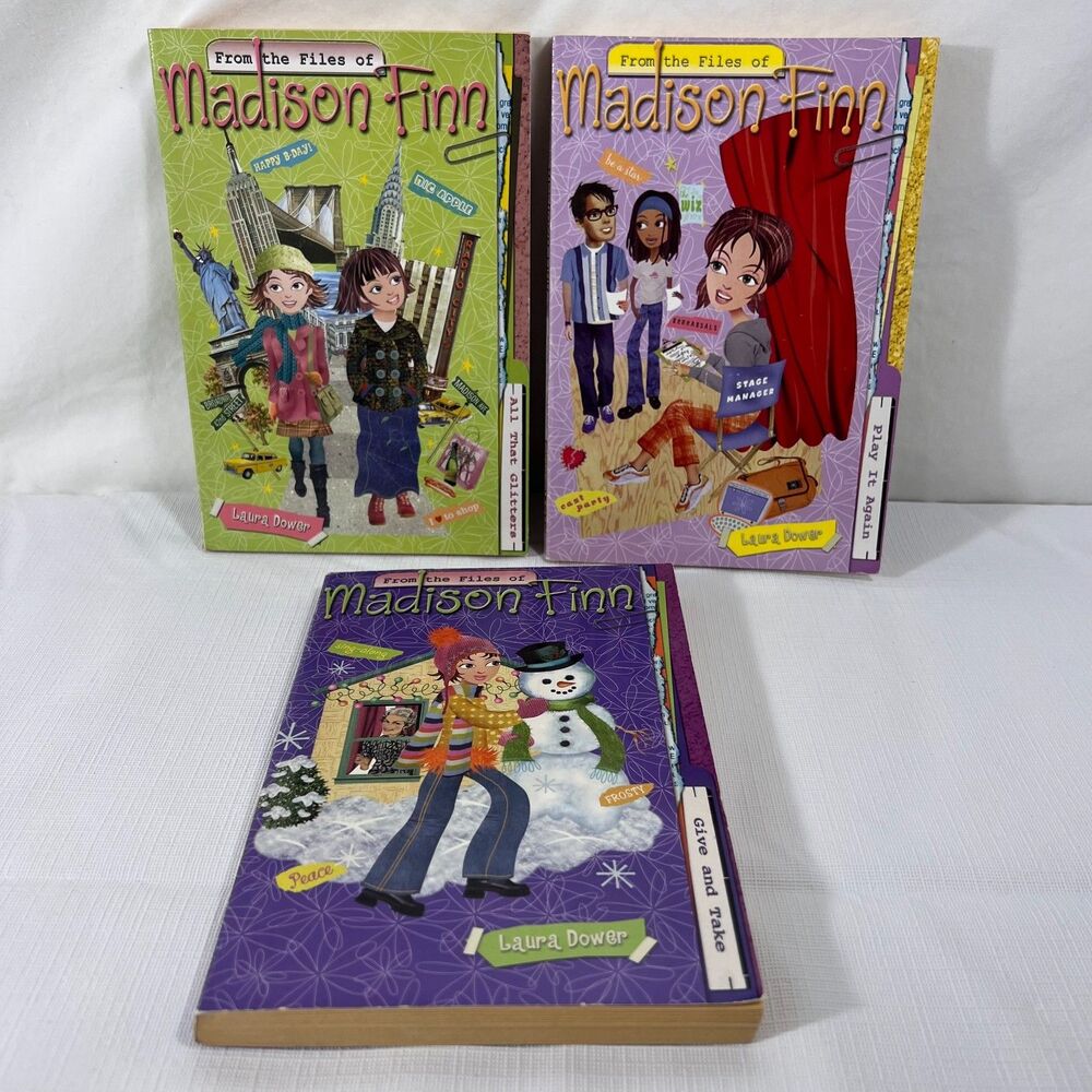 Madison Finn - Lot of 3 Books - Laura Dower - Paperback